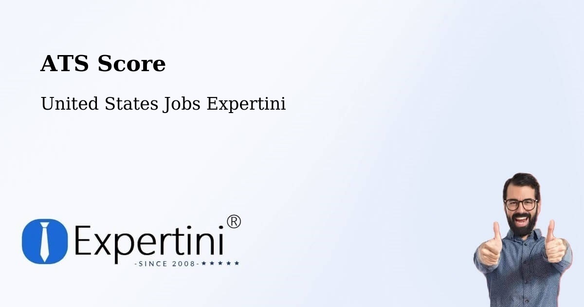 Resume ATS Score & Job Description Match Tool – Kittitas - United States Jobs Expertini