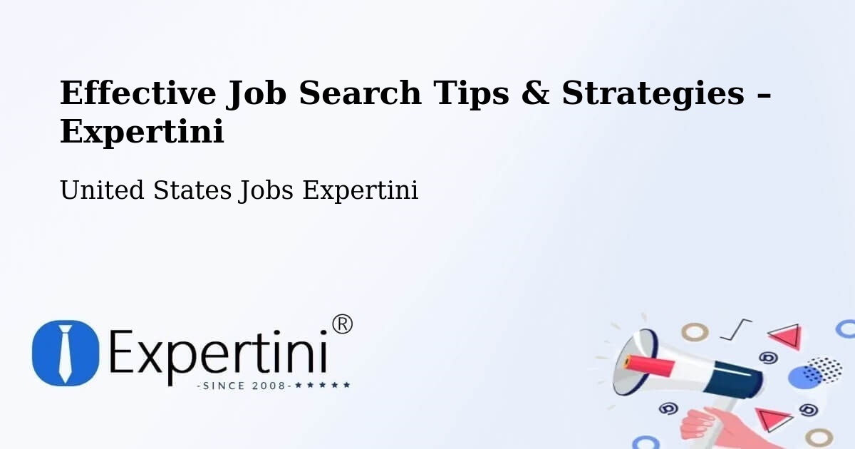 Job Search Tips & Strategies for Job Seekers – Kittitas - Kittitas, United States Jobs Expertini