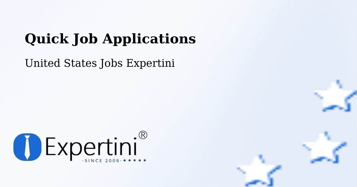 Quick Apply Feature – Kittitas - United States Jobs Expertini